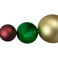 Northlight Traditional Color Shatterproof Ball Swag