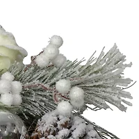Northlight Flocked Pine Grapevine Wreath