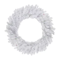 Northlight Snow White Pre-Lit Wreath