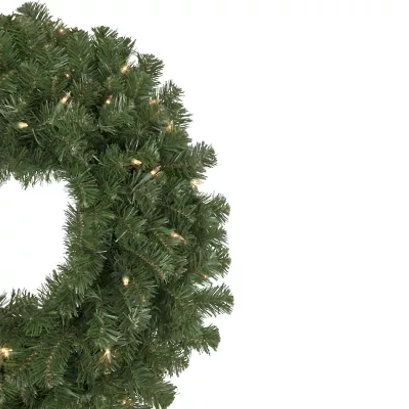 Northlight Windsor Pine Pre-Lit Wreath