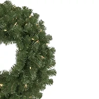 Northlight Windsor Pine Pre-Lit Wreath