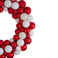 Northlight Shatterproof Ball Wreath