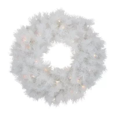 Northlight Alaskan Pine Pre-Lit Wreath