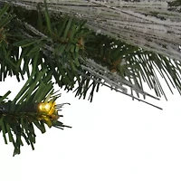 Northlight Houndstooth Pre-Lit Wreath