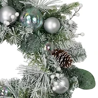 Northlight Flocked Pine Wreath