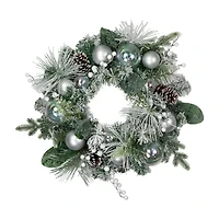 Northlight Flocked Pine Wreath