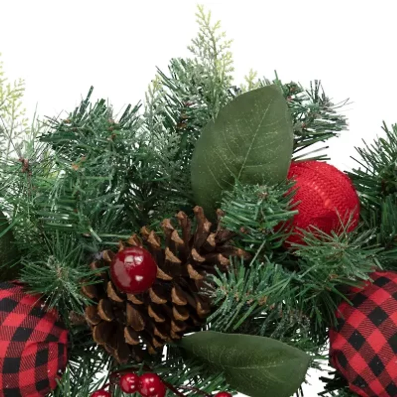 Northlight Pine Artificial   Unlit Wreath