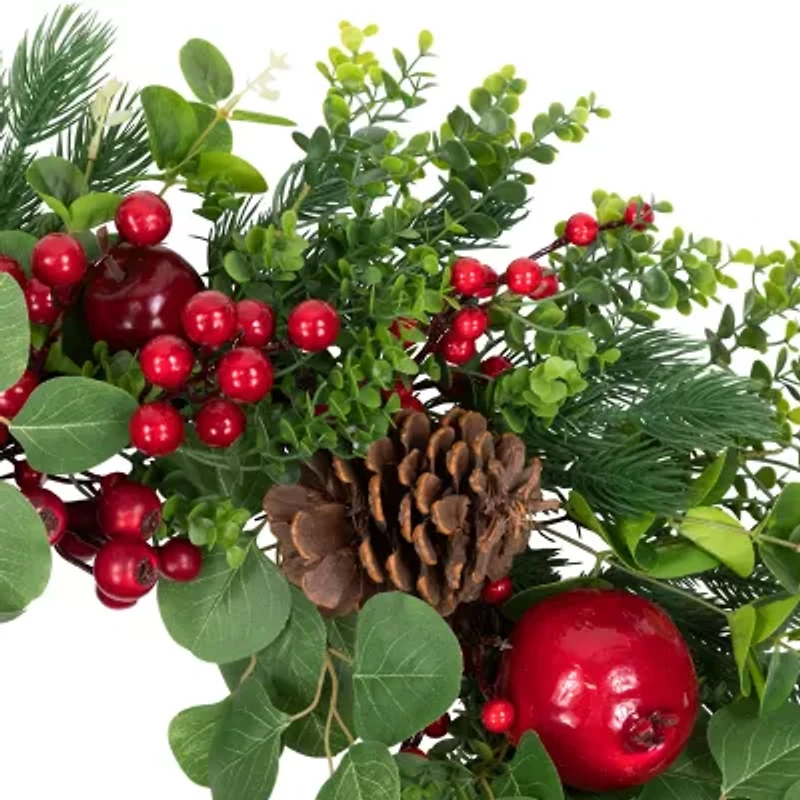 Northlight Boxwood And Pine Wreath