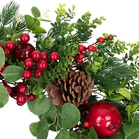 Northlight Boxwood And Pine Wreath