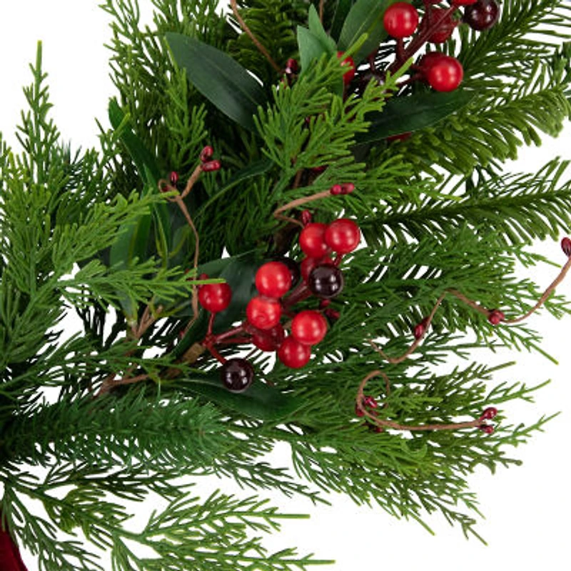 Northlight Cypress And Pine Wreath
