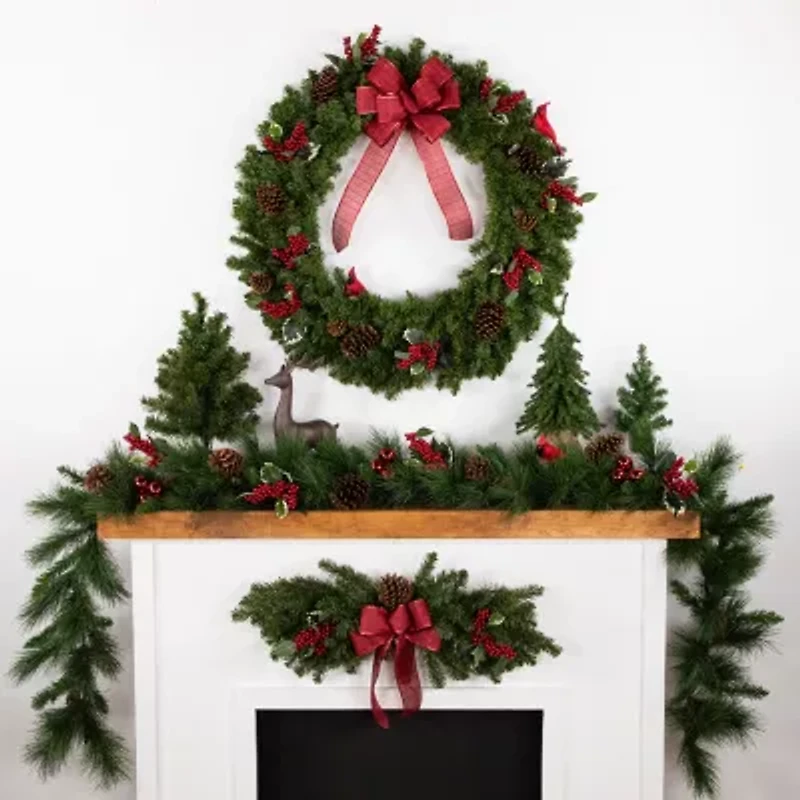 Northlight 36in Canadian Pine Unlit Wreath