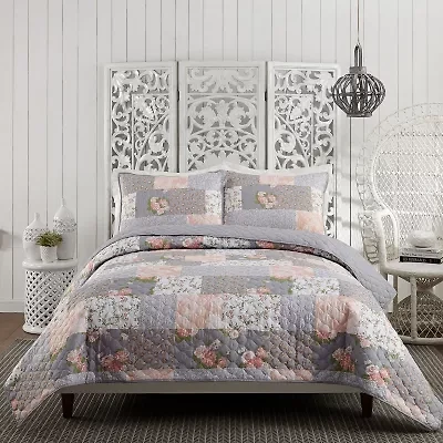 Modern Heirloom La Flor Reversible Quilt Set