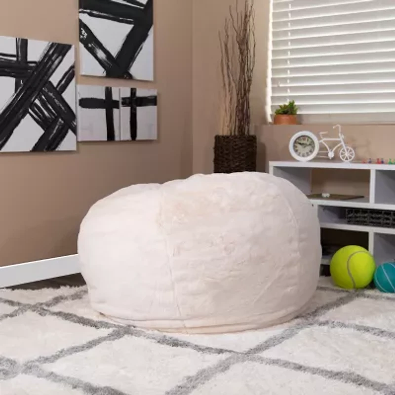 Duncan Furry Bean Bag Chair