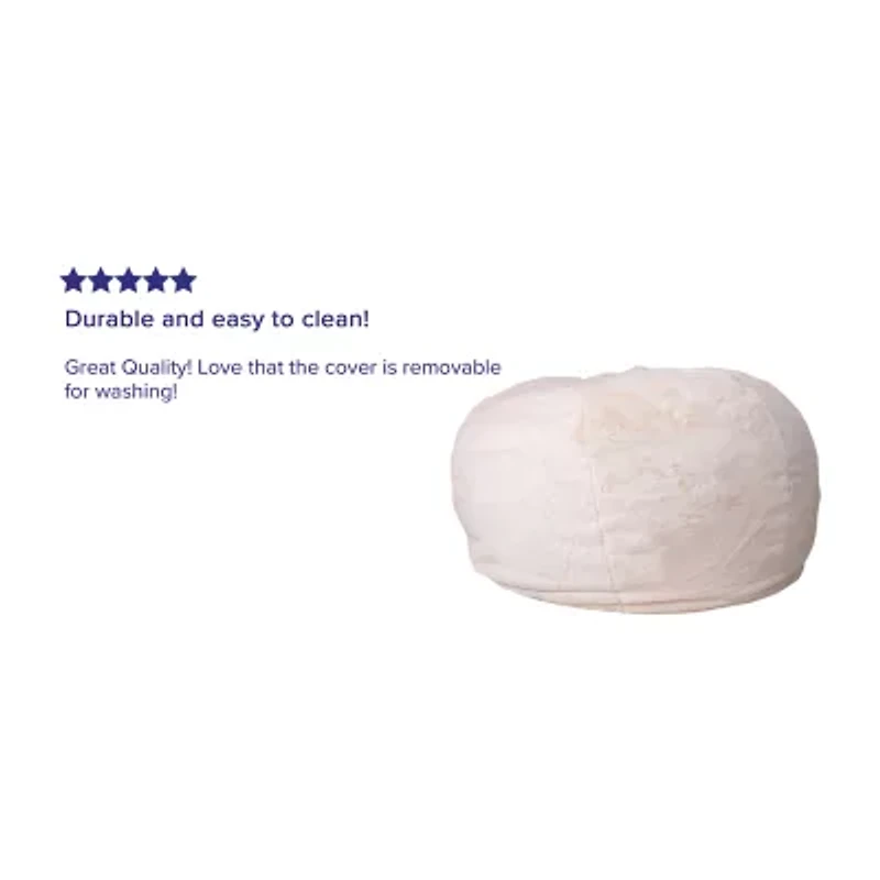 Duncan Furry Bean Bag Chair