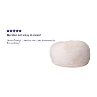 Duncan Furry Bean Bag Chair