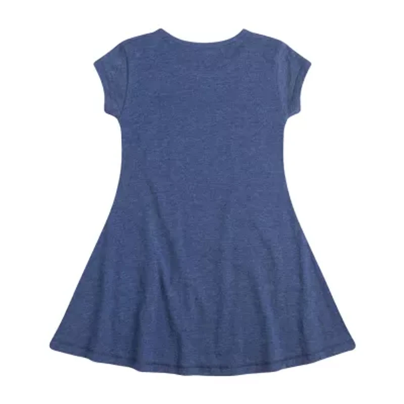 Big Kid Girls Crew Neck Short Sleeve Peanuts T-Shirt