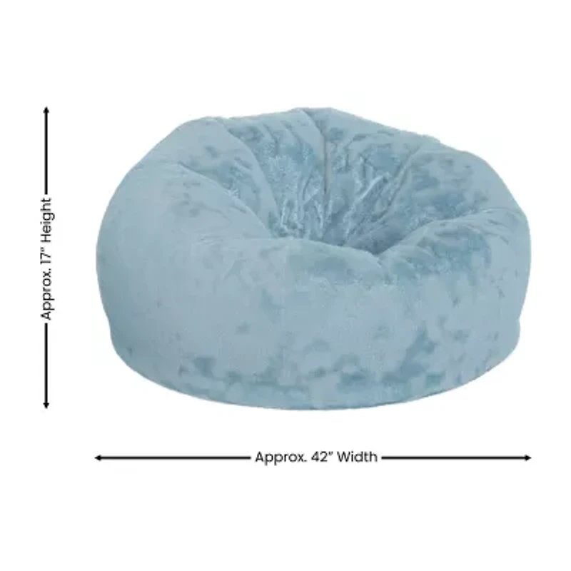 Duncan Furry Bean Bag Chair