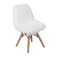 Zula Shaggy Dog Accent Chair for Kids