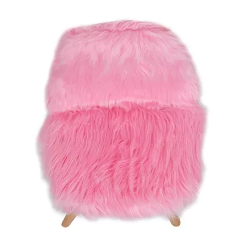 Zula Shaggy Dog Accent Chair for Kids