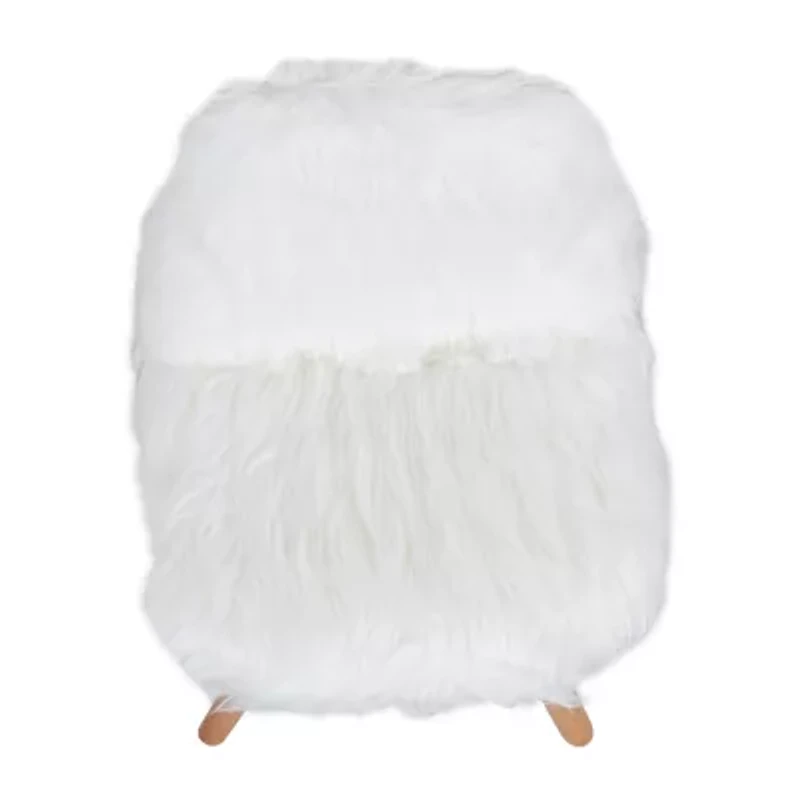 Zula Shaggy Dog Accent Chair for Kids