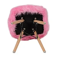Zula Shaggy Dog Accent Chair for Kids
