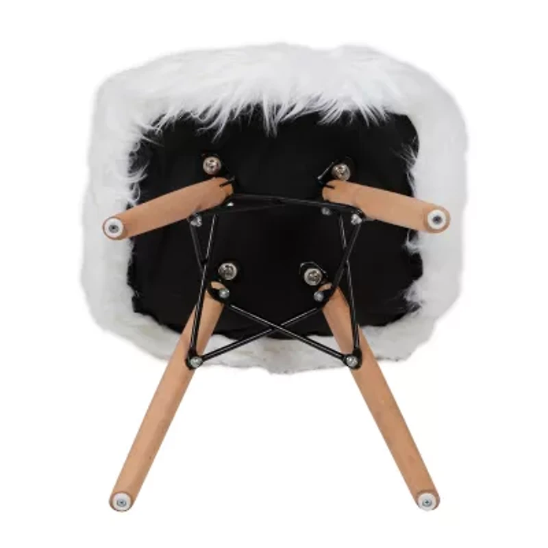 Zula Shaggy Dog Accent Chair for Kids