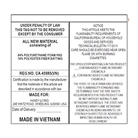 Jean Traditional Rolled Arm Accent Chair with Pewter Nailheads Tweed