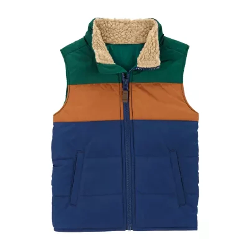 Carter's Toddler Boys High Neck Sleeveless Vest