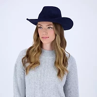 JS Jessica Simpson Cord Cowboy Womens Cowboy Hat