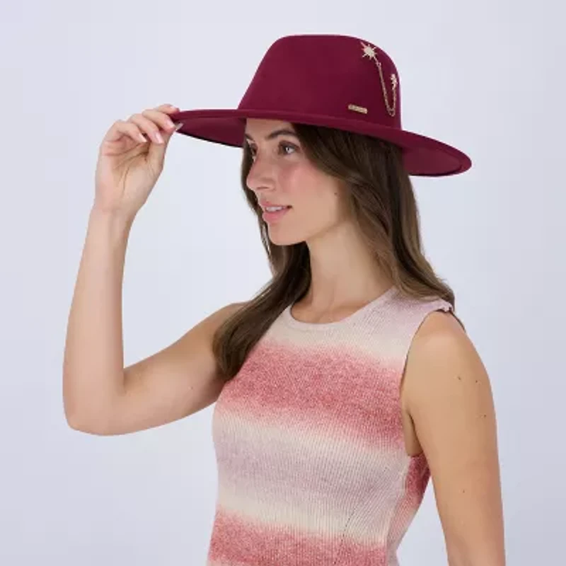 JS Jessica Simpson Celestial Pin Womens Fedora