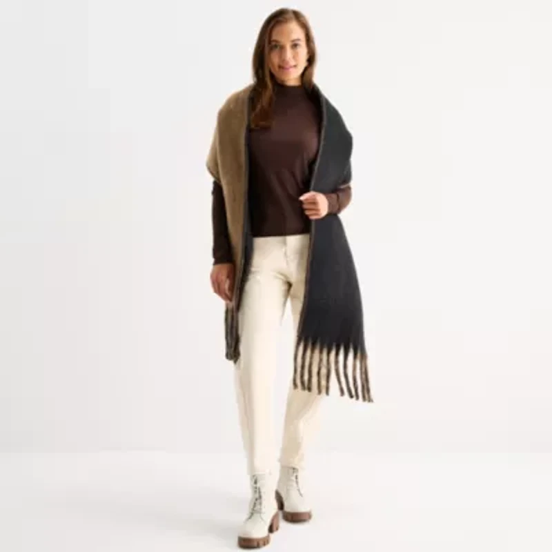 a.n.a Colorblock Blanket Scarf