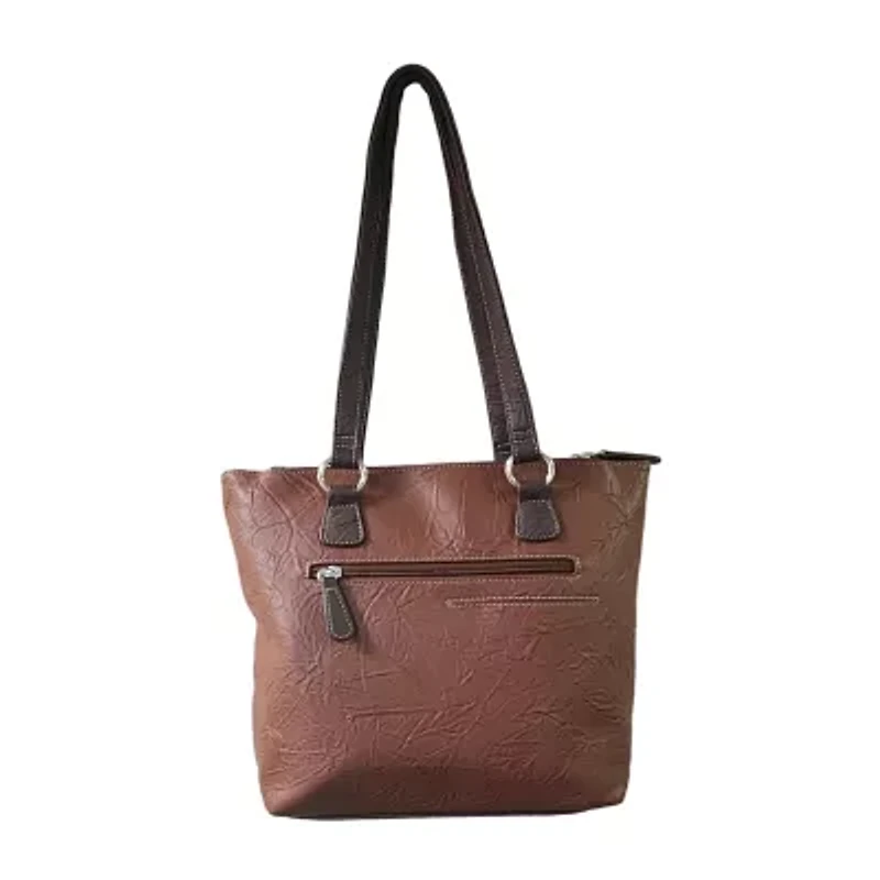 Stone Mountain Washed Leather Kaplan Tote Bag