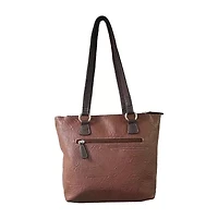 Stone Mountain Washed Leather Kaplan Tote Bag