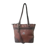 Stone Mountain Washed Leather Kaplan Tote Bag