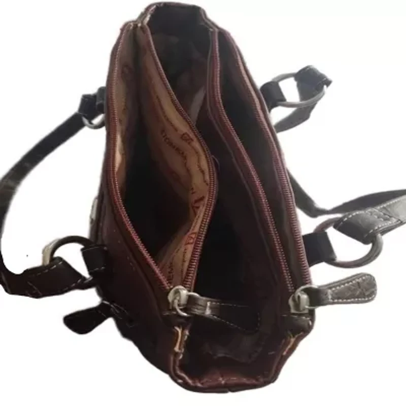 Stone Mountain Washed Leather Kaplan Tote Bag