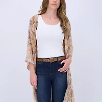 JS Jessica Simpson 1" Jewled Centerbar Womens Belt