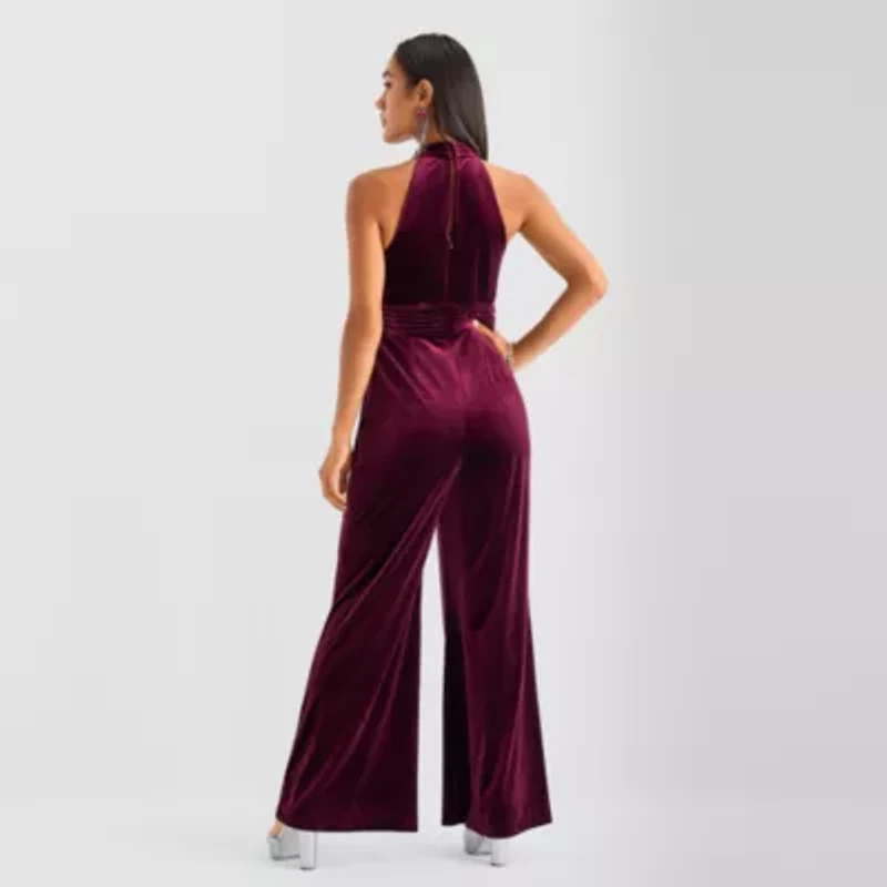 Bob Mackie Sleeveless Womens Jumpsuit