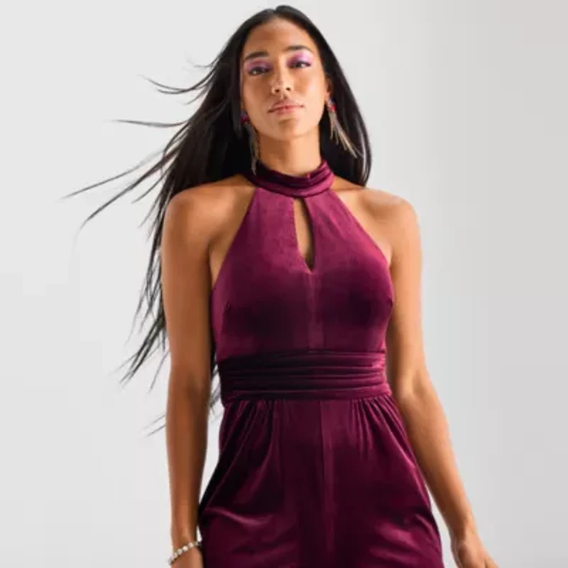 Bob Mackie Sleeveless Womens Jumpsuit