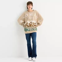 Wyoming Crew Sweatshirt Womens Neck Long Sleeve Juniors