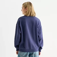 New World Calabasas Pickleball Club Crew Sweatshirt Womens Neck Long Sleeve Juniors