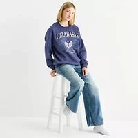New World Calabasas Pickleball Club Crew Sweatshirt Womens Neck Long Sleeve Juniors