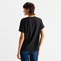 Mojave Desert Boyfriend Tee Womens Crew Neck Short Sleeve Regular Fit Juniors Graphic T-Shirt