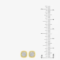 Diamond Blossom (G, Si2) 1/5 CT. Lab Grown White Diamond 10K Gold 10.1mm Stud Earrings