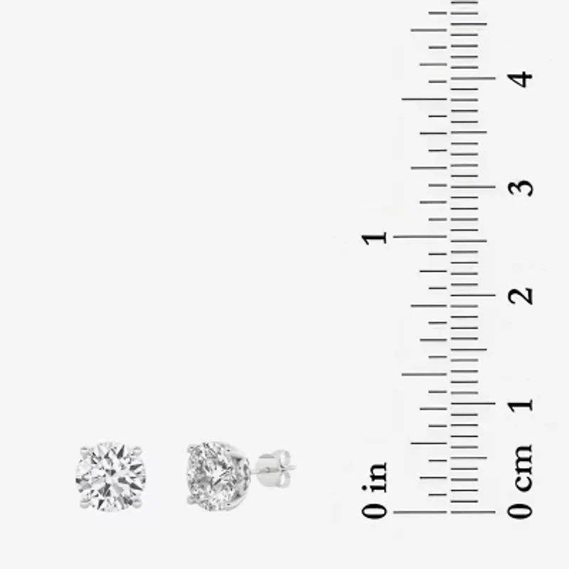 Grown Gorgeous (Vs2,F) 4 1/2 CT. T.W. Lab-Grown Diamond 14K Gold or Platinum 6.7mm Round Stud Earrings