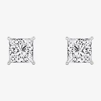 Grown Gorgeous (Vs2, F) 2 1/4 CT. T.W. Lab-Grown Diamond 14K Gold or Platinum 6.3mm Princess Stud Earrings