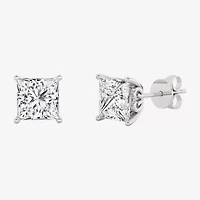 Grown Gorgeous (Vs2, F) 2 1/4 CT. T.W. Lab-Grown Diamond 14K Gold or Platinum 6.3mm Princess Stud Earrings