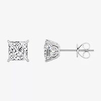 Grown Gorgeous (Vs2, F) 2 1/4 CT. T.W. Lab-Grown Diamond 14K Gold or Platinum 6.3mm Princess Stud Earrings