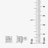 Grown Gorgeous (Vs2,F) 4 1/2 CT. T.W. Lab-Grown Diamond 14K Gold or Platinum 8.2mm Princess Stud Earrings