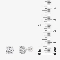 Grown Gorgeous (Vs2/F) 2 1/4 CT. T.W. Lab-Grown Diamond 14K Gold or Platinum 6.8mm Round Stud Earrings