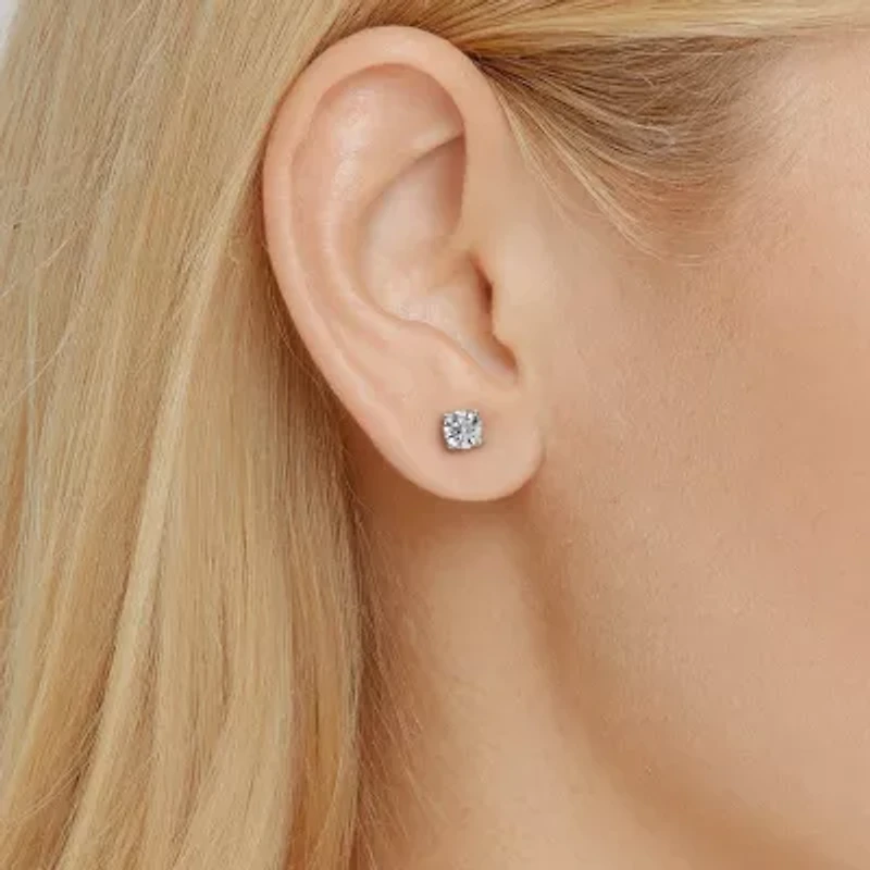 Grown Gorgeous (Vs2/F) 2 1/4 CT. T.W. Lab-Grown Diamond 14K Gold or Platinum 6.8mm Round Stud Earrings